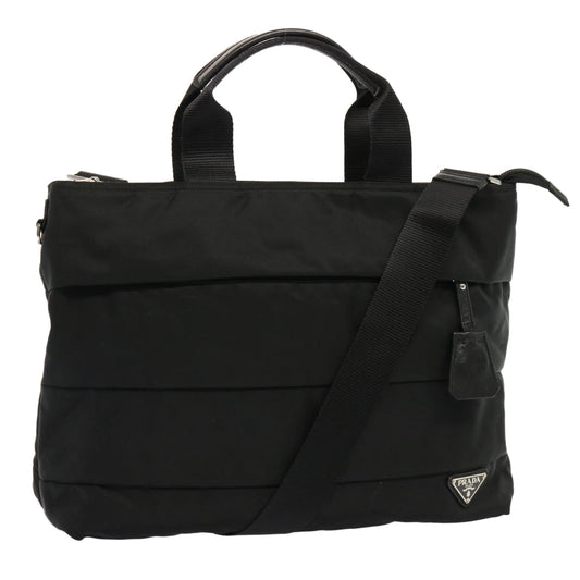 PRADA Hand Bag Nylon 2way Black  am6029