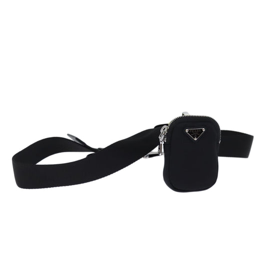 PRADA Belt Pouch Nylon Black 2CN074  am6111