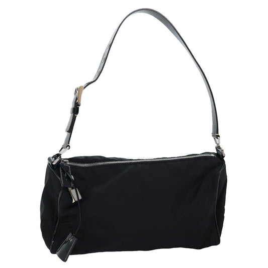 PRADA Shoulder Bag Nylon Black  am6210