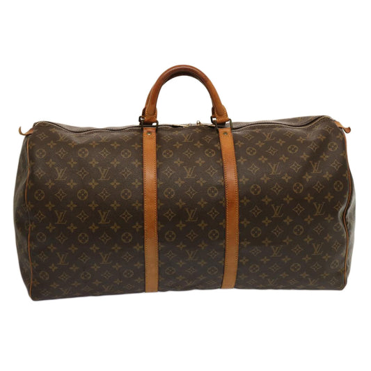 LOUIS VUITTON Monogram Keepall 60 Boston Bag M41422 LV am6272