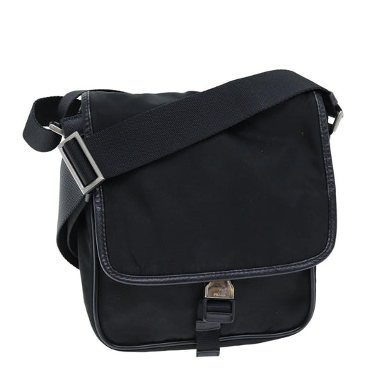 PRADA Shoulder Bag Nylon Black  am6294