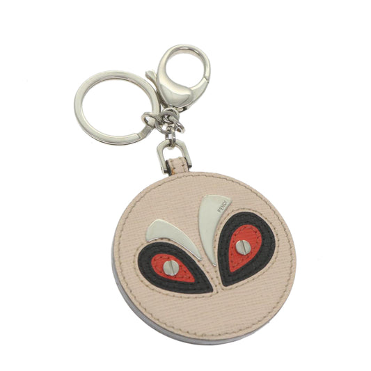 FENDI Key Ring Leather Pinkar10597B