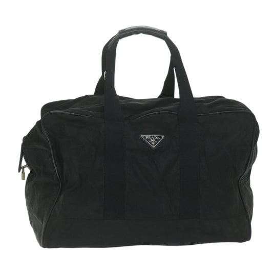 PRADA Boston Bag Nylon Black  ar11307