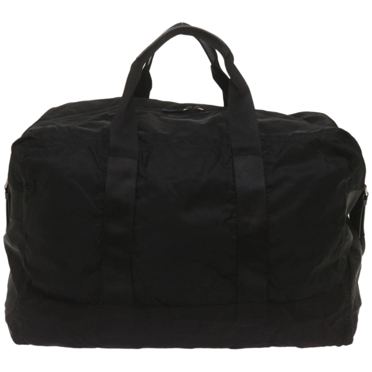 PRADA Boston Bag Nylon 2way Black  ar11435