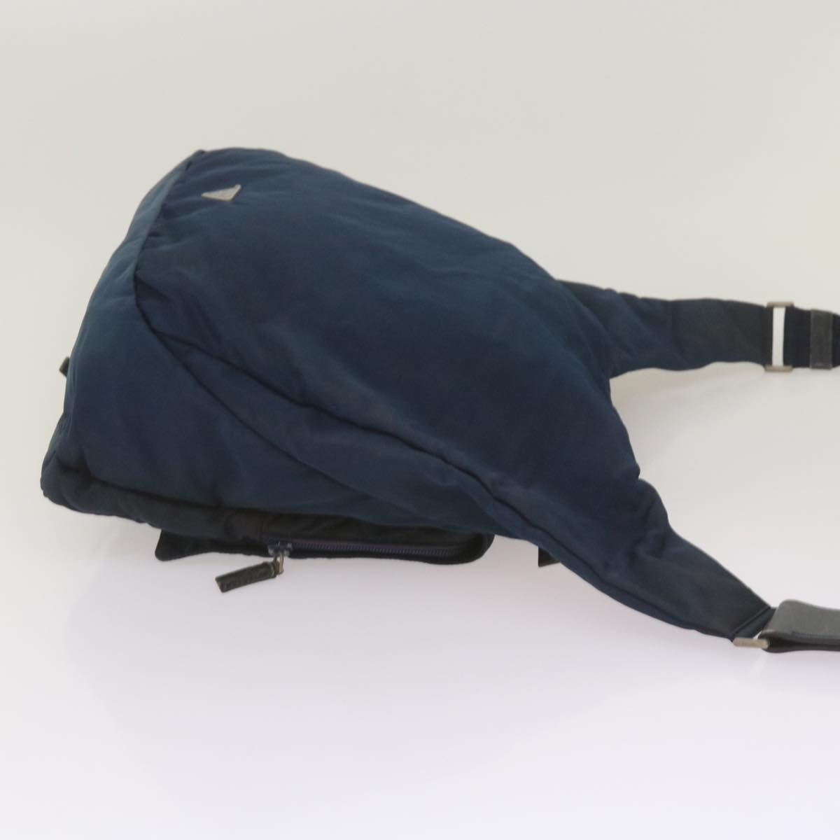 PRADA Shoulder Bag Nylon Navy  ar11477B