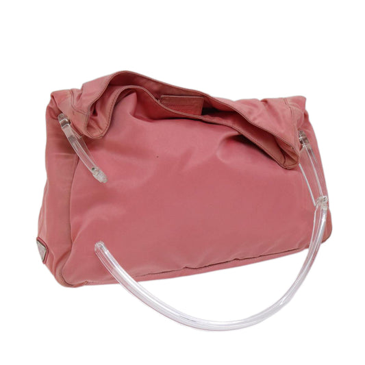 PRADA Shoulder Bag Nylon Pink  ar11700