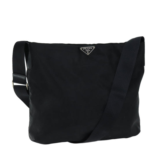 PRADA Shoulder Bag Nylon Black  ar11819