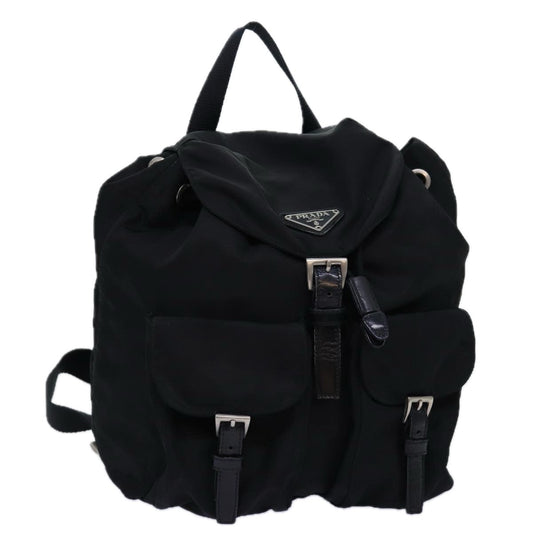 PRADA Backpack Nylon Black  ar11823