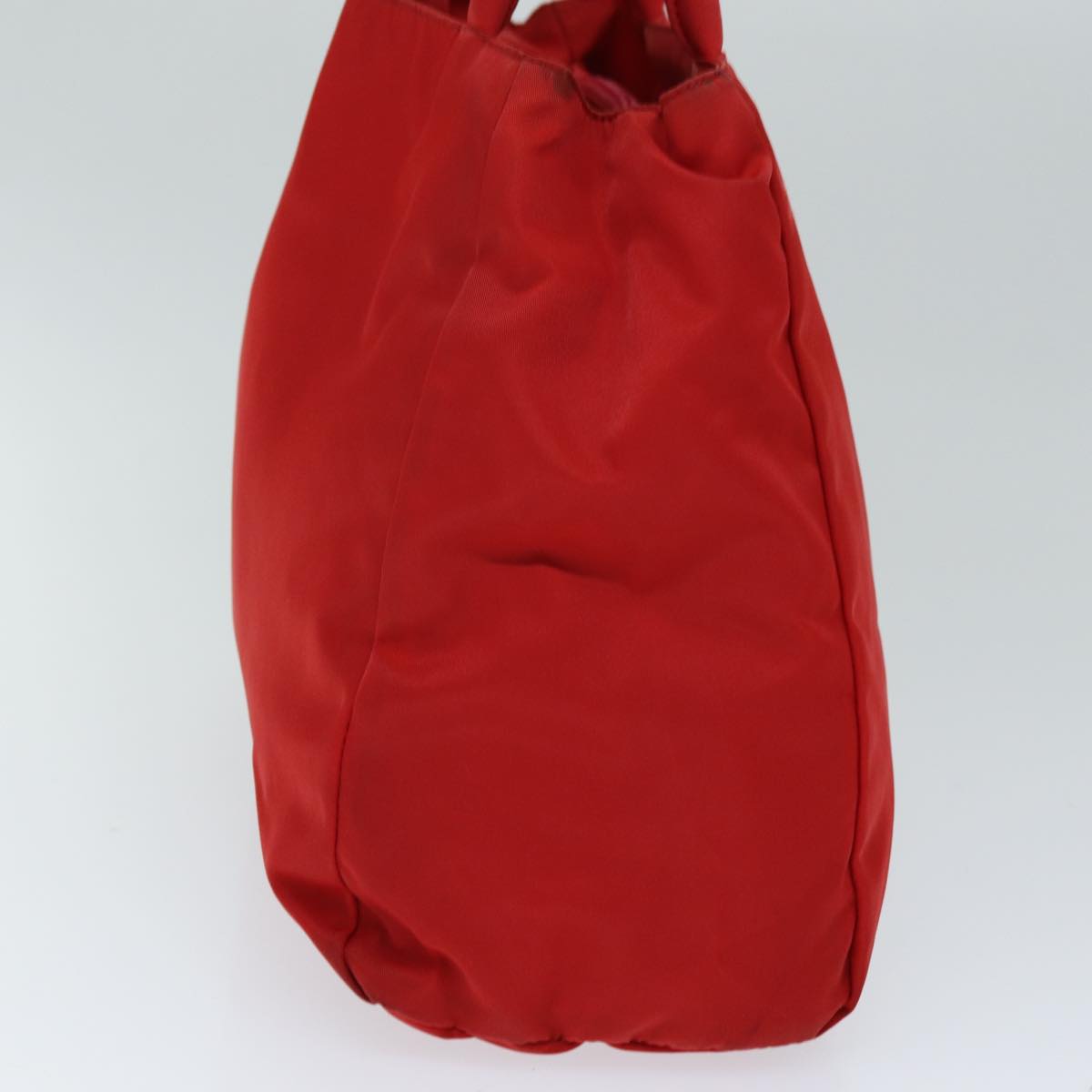 PRADA Hand Bag Nylon Red  ar11857