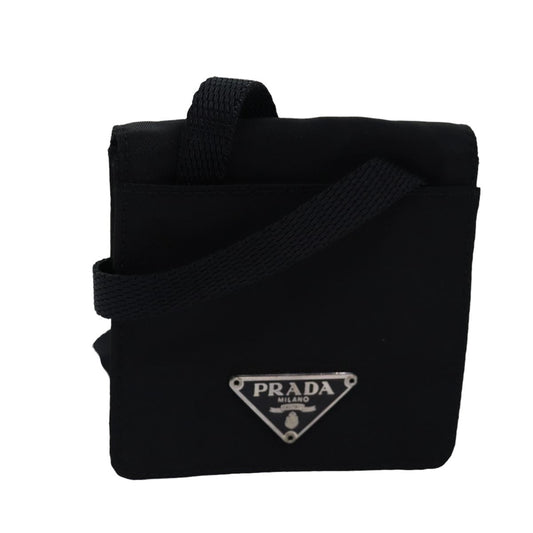 PRADA Coin Purse Nylon Black  ar11917B