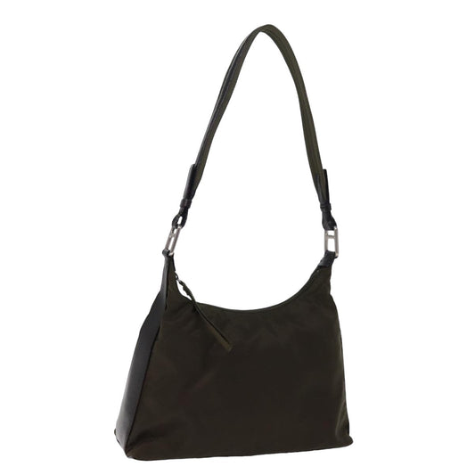 PRADA Shoulder Bag Nylon Khaki  ar11956B