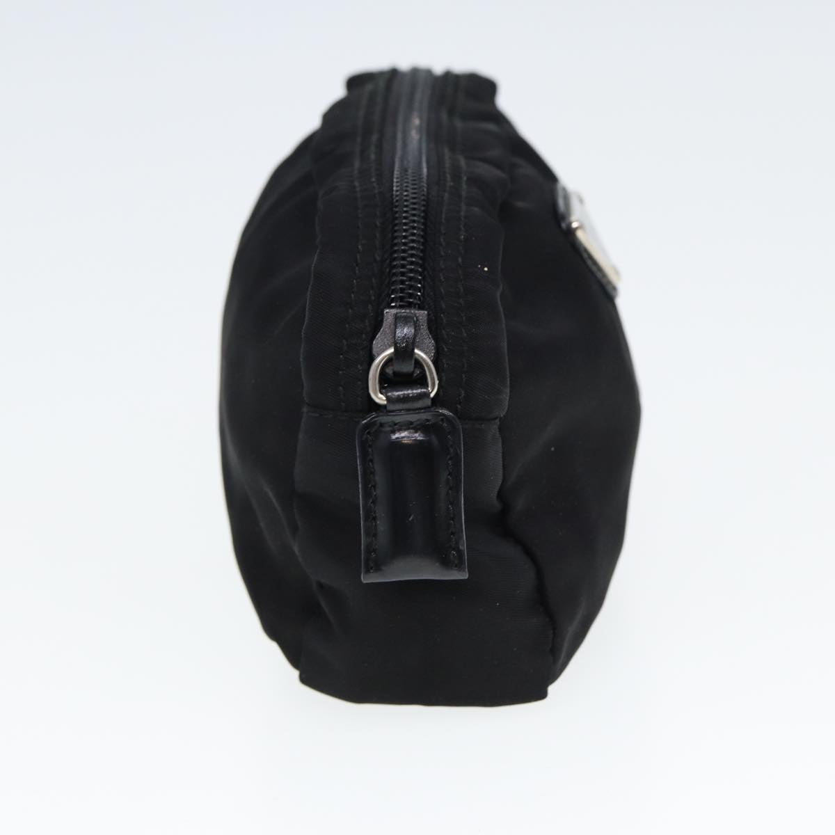 PRADA Pouch Nylon Black  ar11966