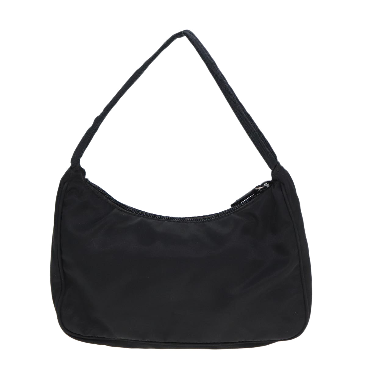 PRADA Hand Bag Nylon Black  ar11967