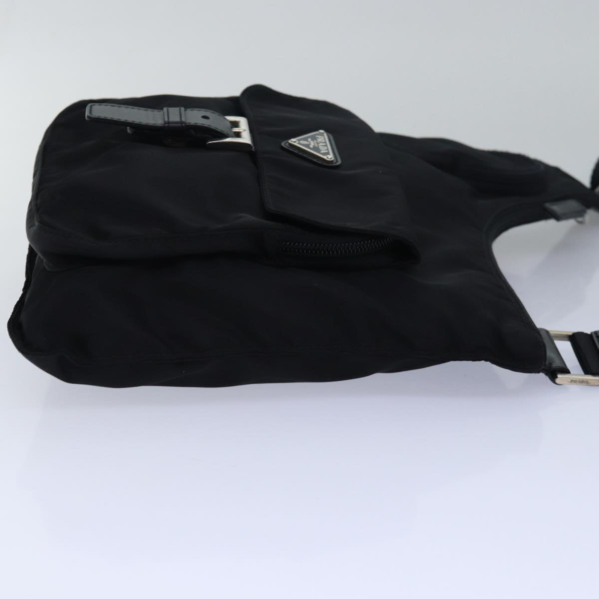 PRADA Shoulder Bag Nylon Black  ar11982