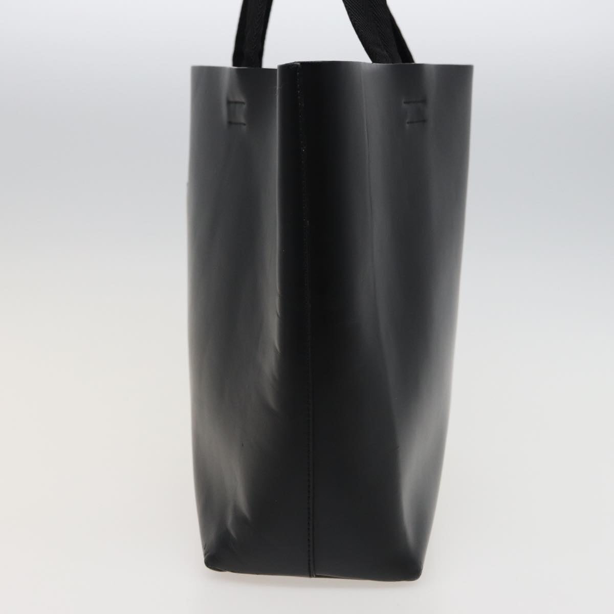 PRADA Tote Bag Leather Black  ar11984