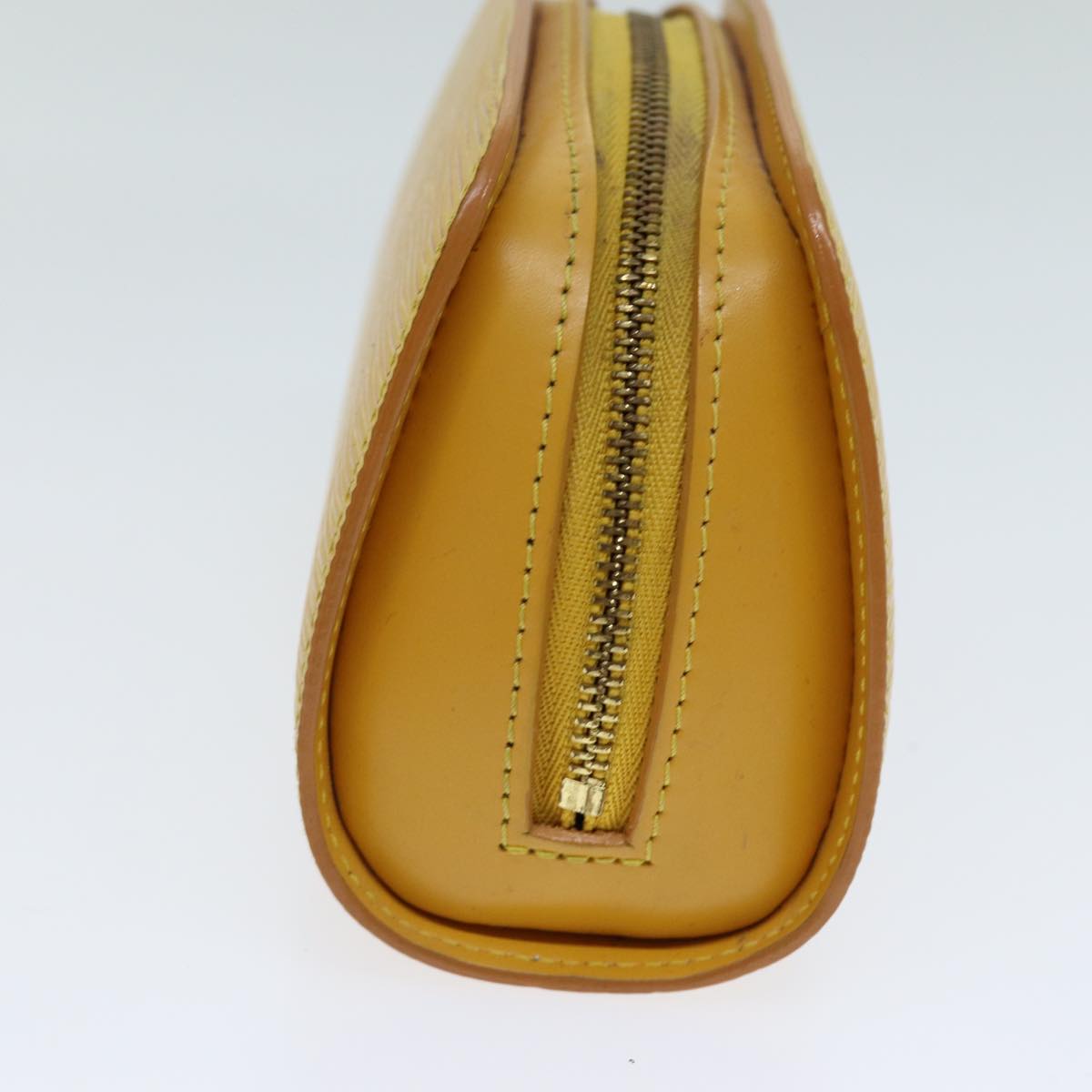 LOUIS VUITTON Epi Dauphine PM Pouch Yellow M48449 LV ar12013
