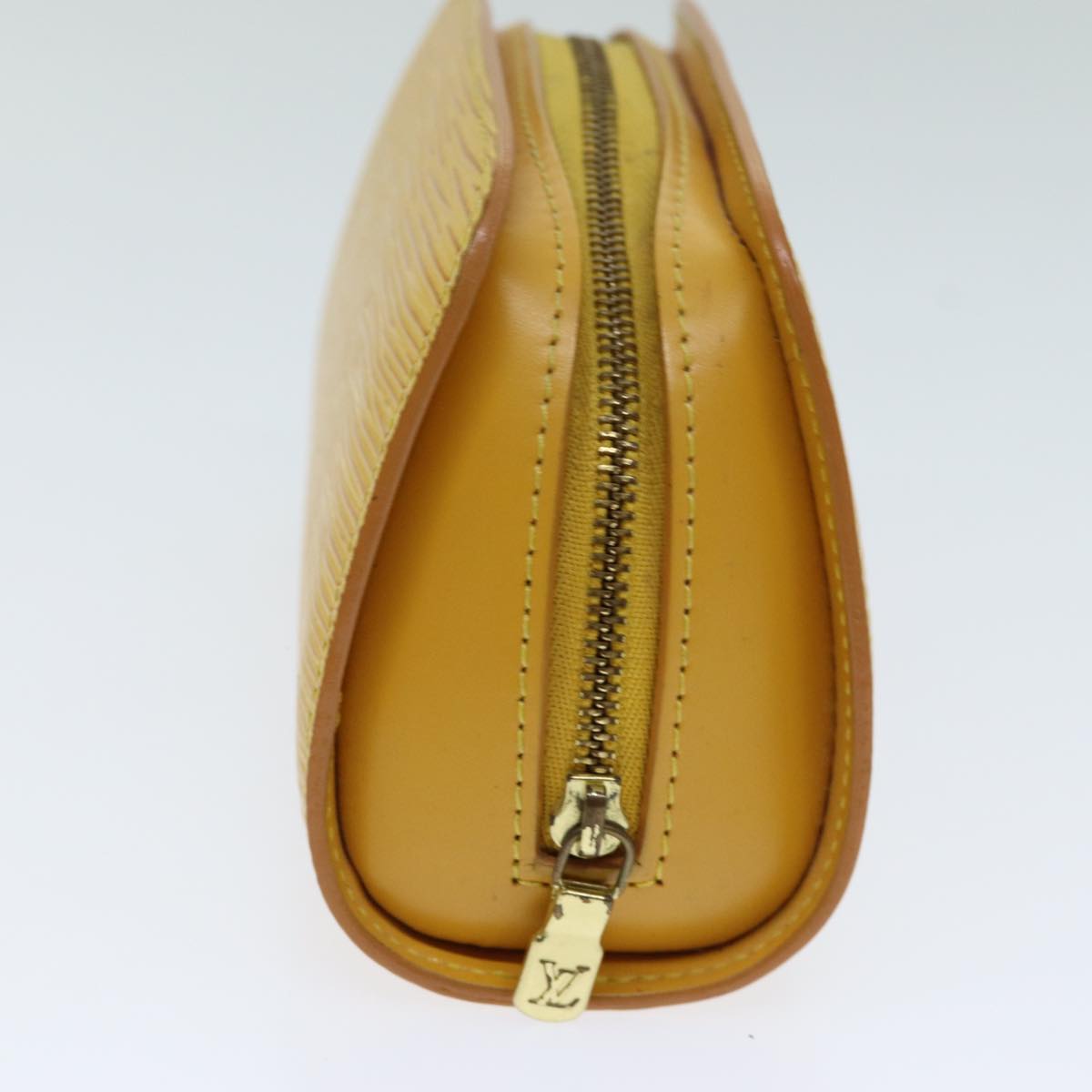 LOUIS VUITTON Epi Dauphine PM Pouch Yellow M48449 LV ar12013