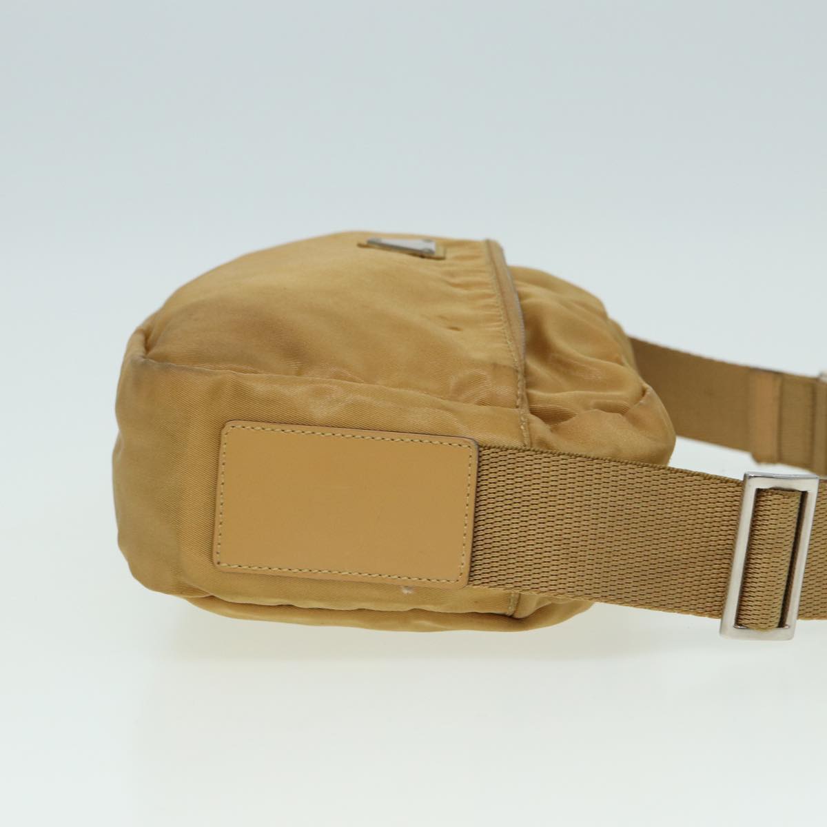 PRADA Shoulder Bag Nylon Beige  ar12018