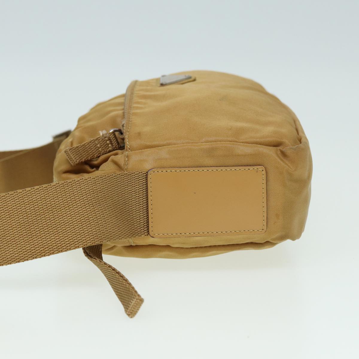 PRADA Shoulder Bag Nylon Beige  ar12018