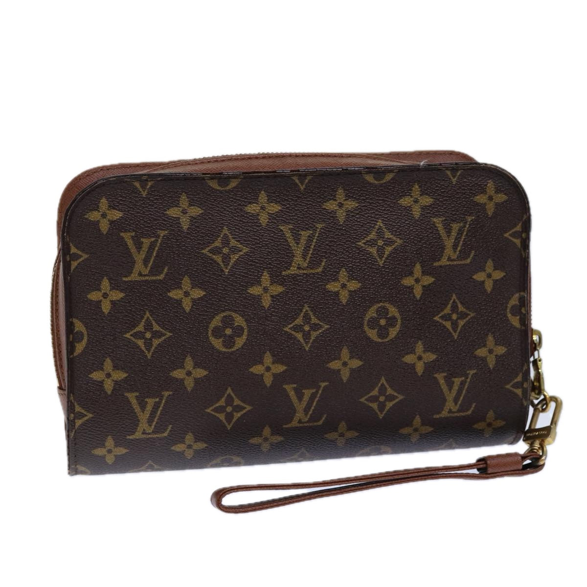 LOUIS VUITTON Monogram Orsay Clutch Bag M51790 LV ar12021