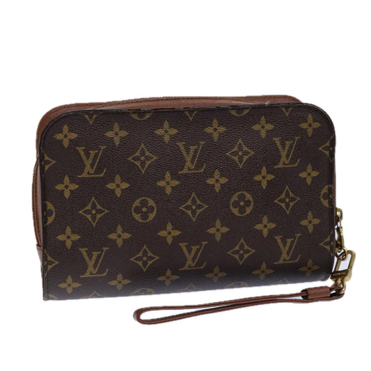 LOUIS VUITTON Monogram Orsay Clutch Bag M51790 LV ar12021