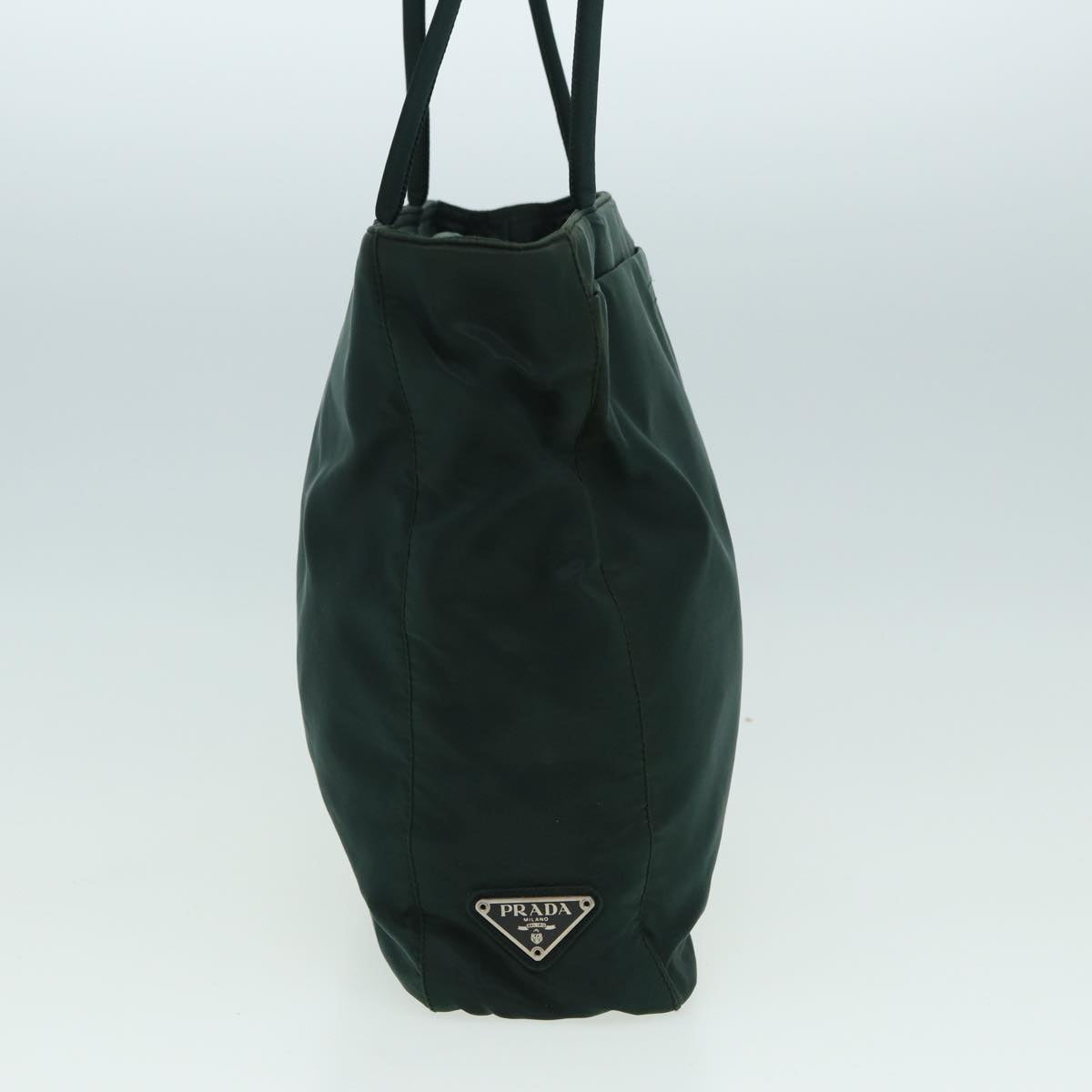 PRADA Tote Bag Nylon Khaki  ar12033