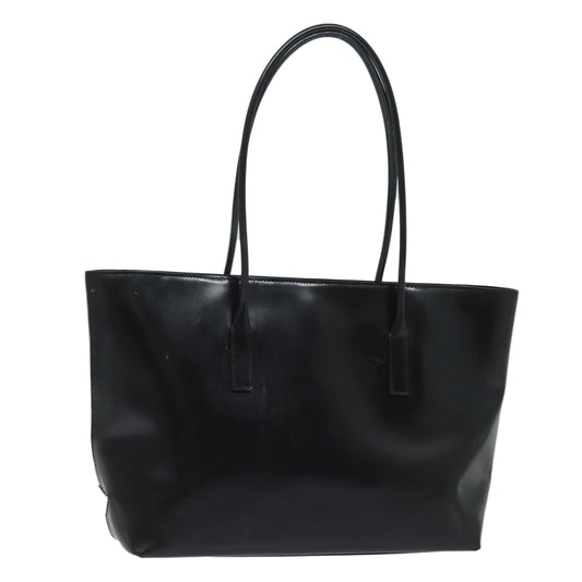 PRADA Tote Bag Enamel Black  ar12038