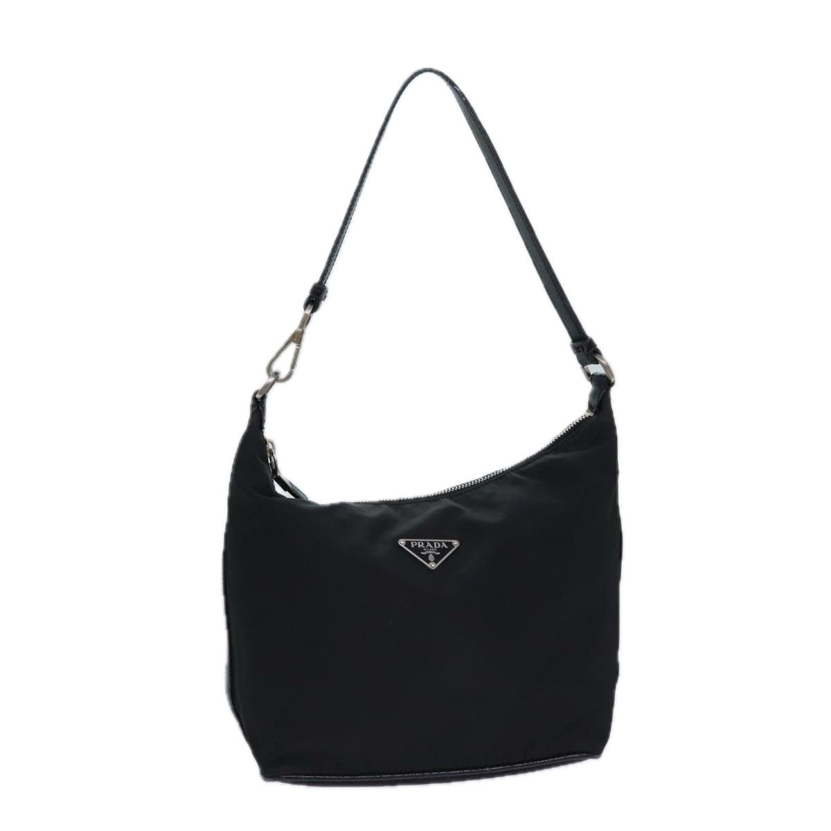 PRADA Shoulder Bag Nylon Black  ar12044