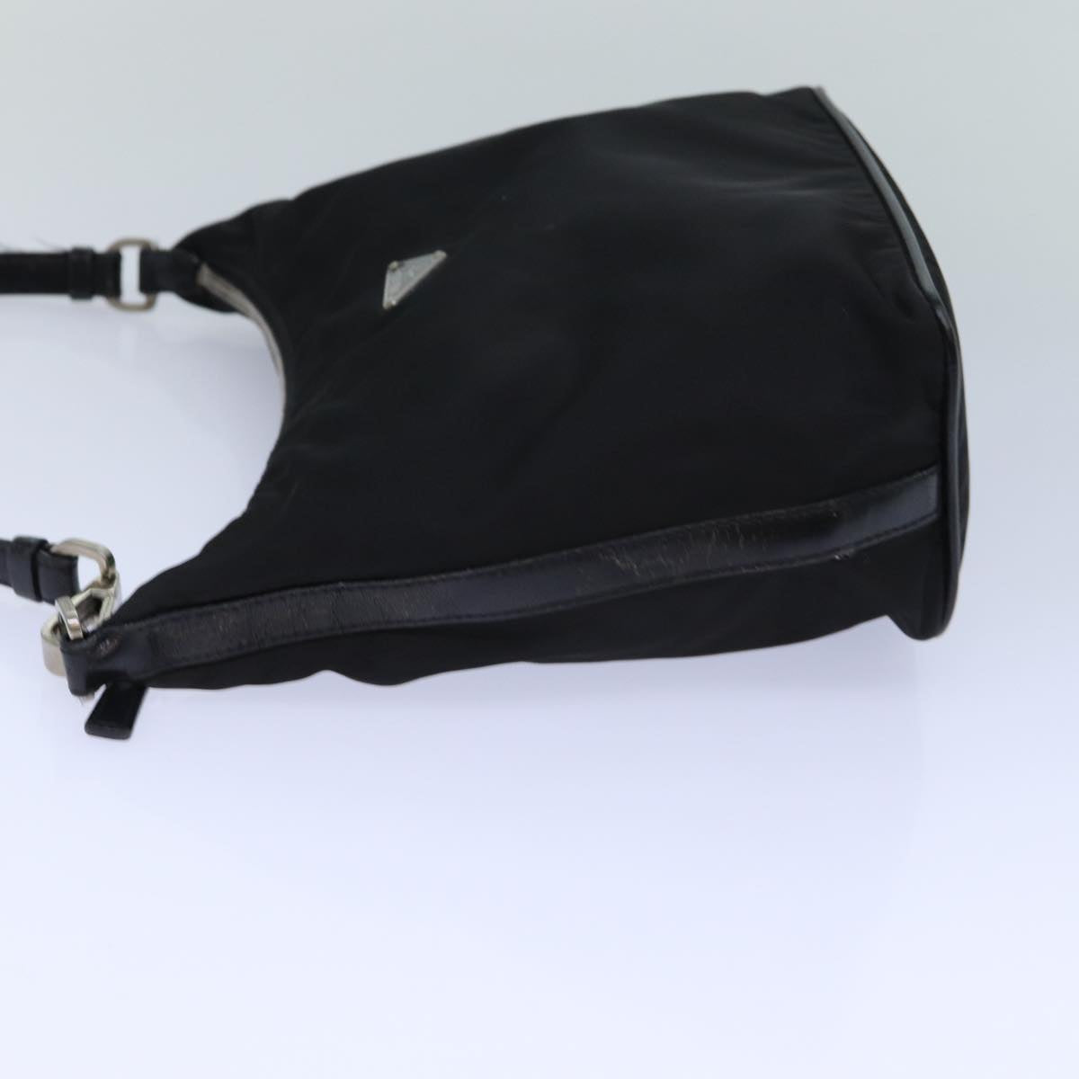 PRADA Shoulder Bag Nylon Black  ar12044