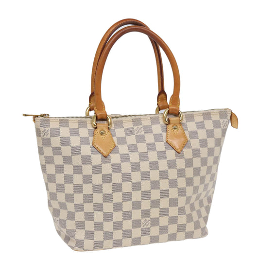LOUIS VUITTON Damier Azur Saleya PM Tote Bag N51186 LV ar12052