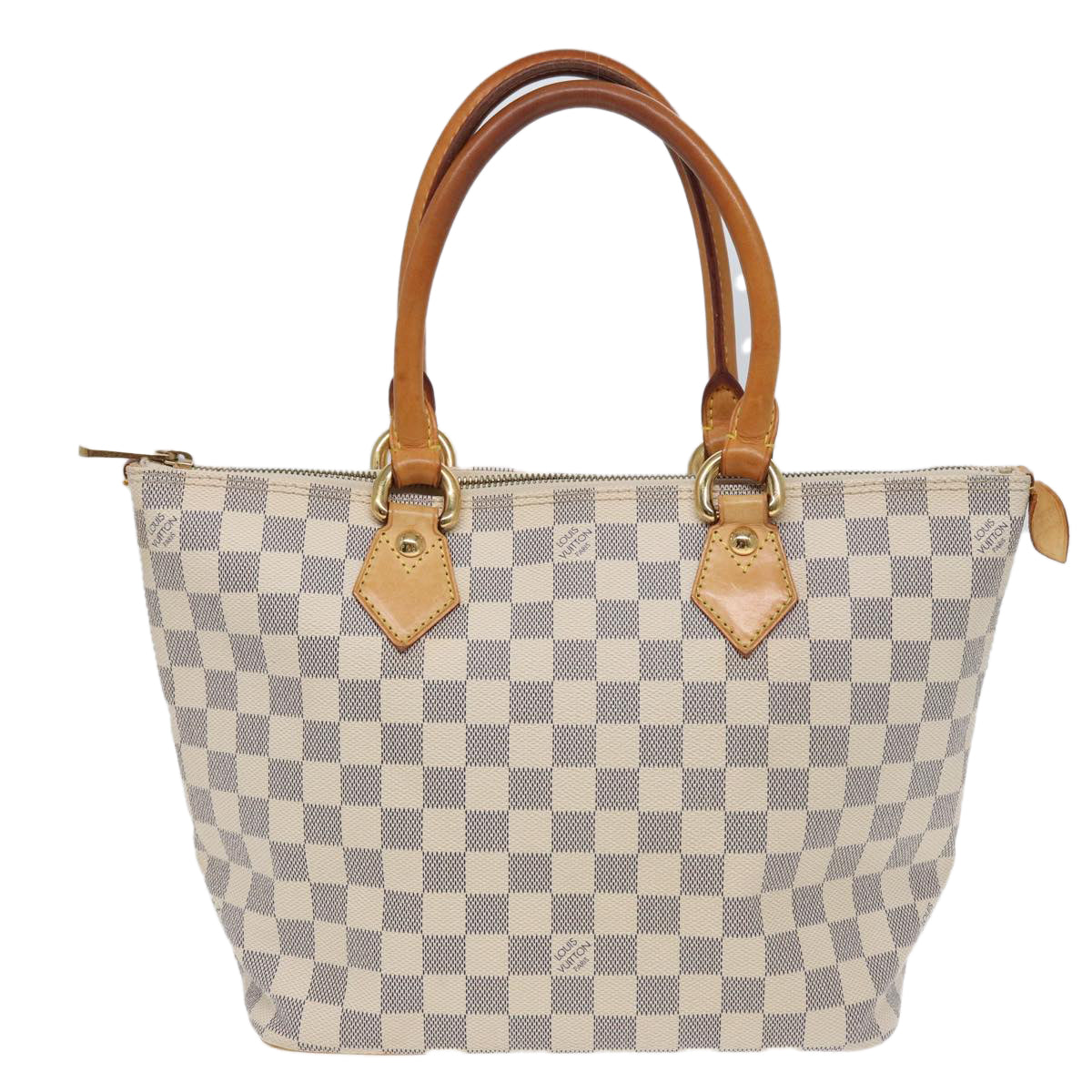 LOUIS VUITTON Damier Azur Saleya PM Tote Bag N51186 LV ar12052