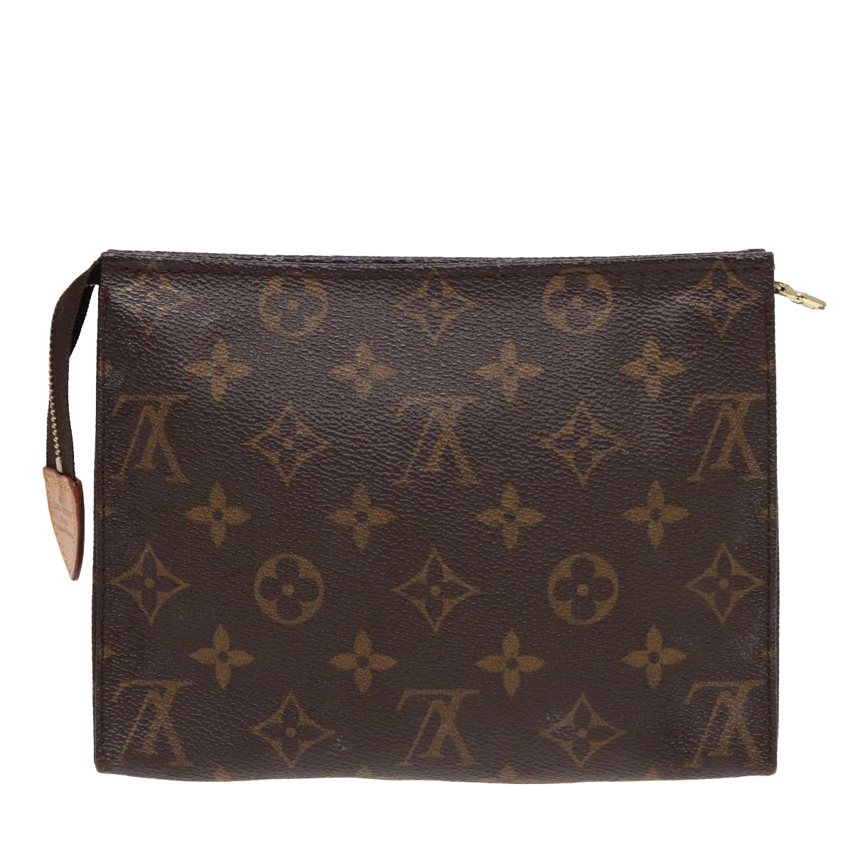 LOUIS VUITTON Monogram Poche Toilette 19 Pouch M47544 LV ar12065