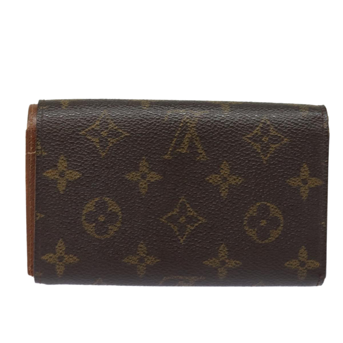 LOUIS VUITTON Monogram Porte Monnaie Billets Tresor Wallet M61730 ar12066