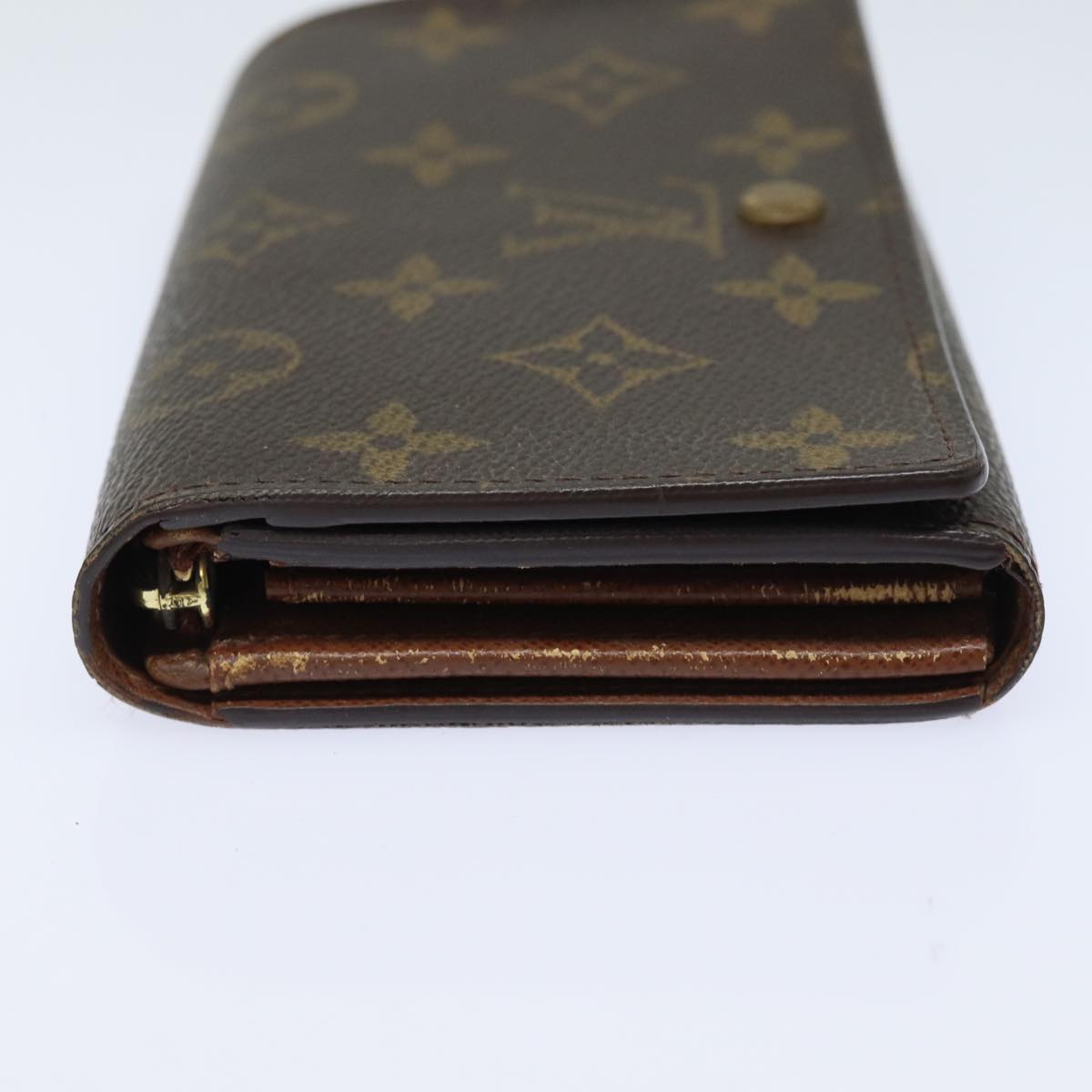 LOUIS VUITTON Monogram Porte Monnaie Billets Tresor Wallet M61730 ar12066