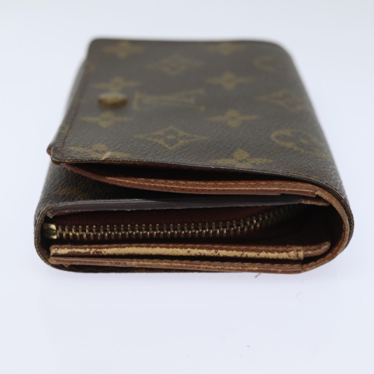 LOUIS VUITTON Monogram Porte Monnaie Billets Tresor Wallet M61730 ar12066