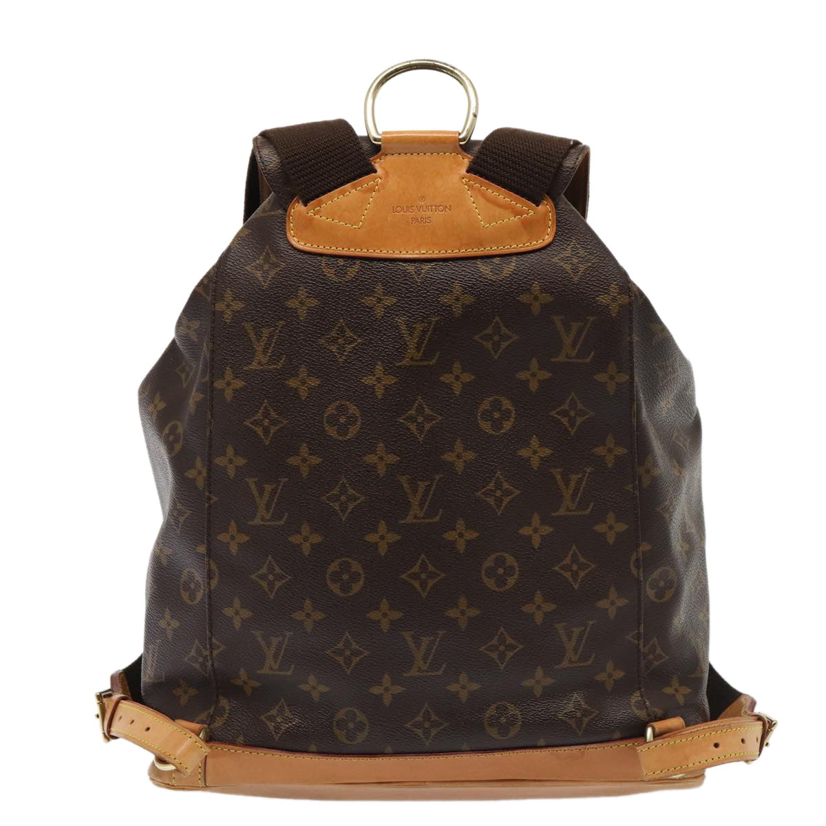 LOUIS VUITTON Monogram Montsouris GM Backpack M51135 LV ar12104