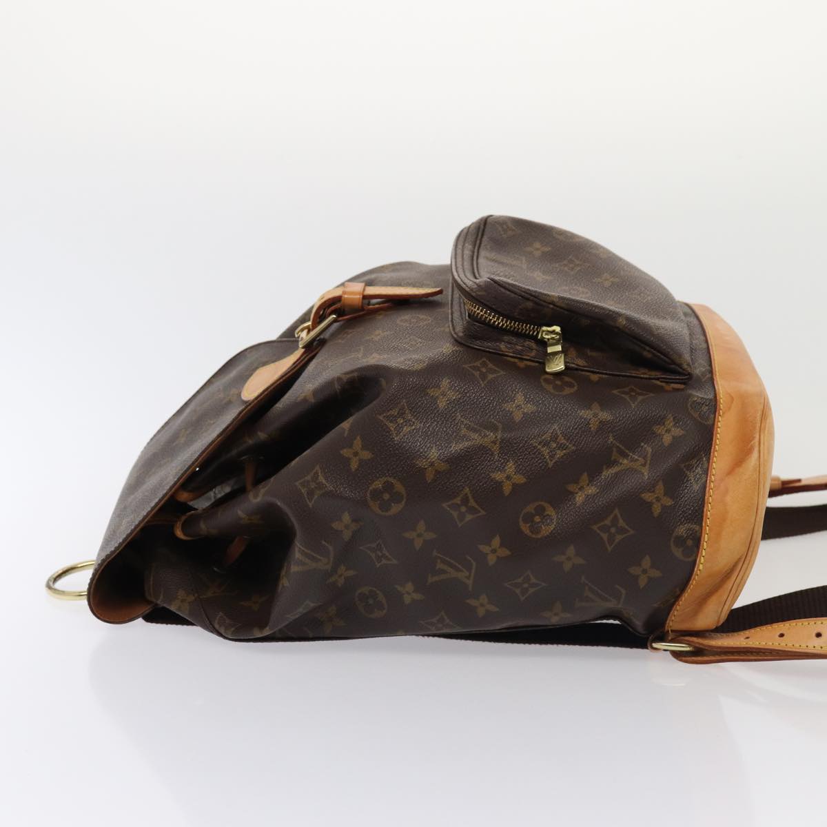 LOUIS VUITTON Monogram Montsouris GM Backpack M51135 LV ar12104