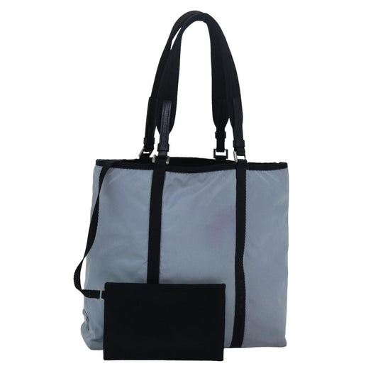 PRADA Tote Bag Nylon Blue  ar12135