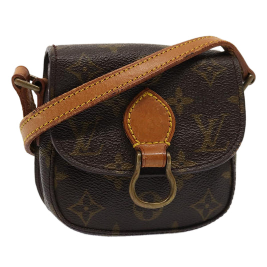 LOUIS VUITTON Monogram Bebe Monogram Saint Cloud Bag M51245 LV ar12152