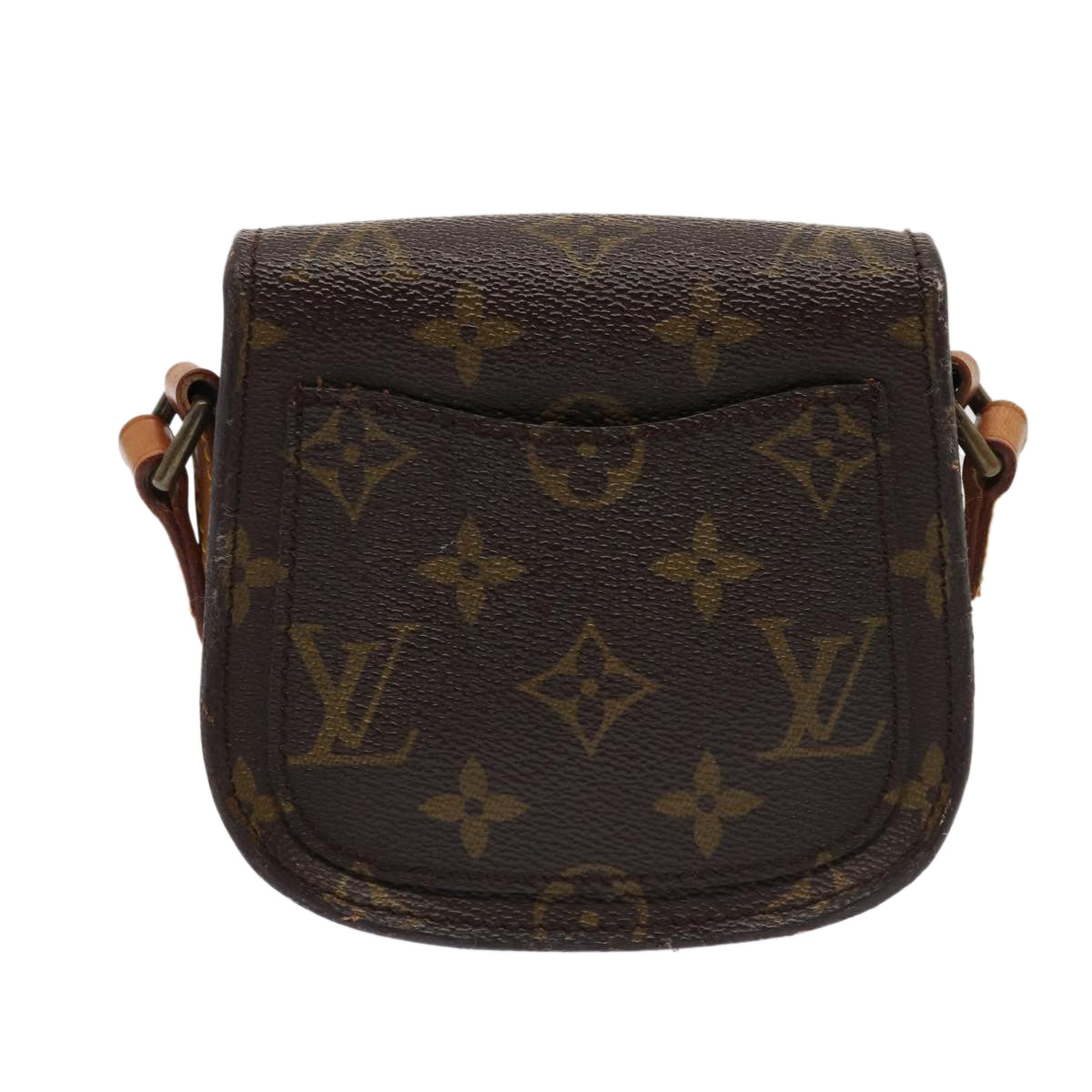 LOUIS VUITTON Monogram Bebe Monogram Saint Cloud Bag M51245 LV ar12152