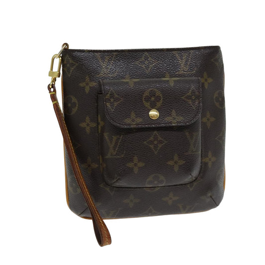LOUIS VUITTON Monogram Partition Pouch M51901 LV ar12155
