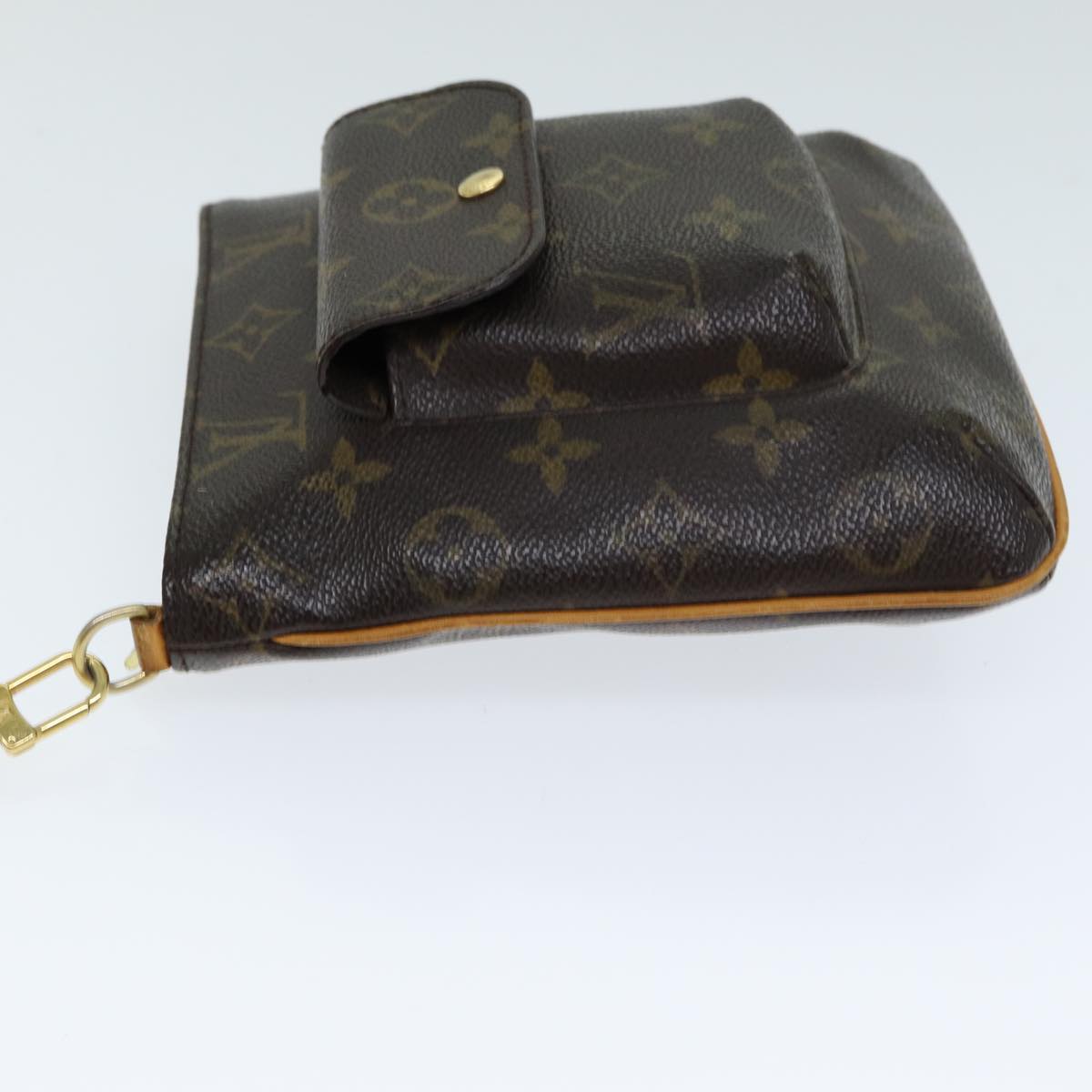 LOUIS VUITTON Monogram Partition Pouch M51901 LV ar12155