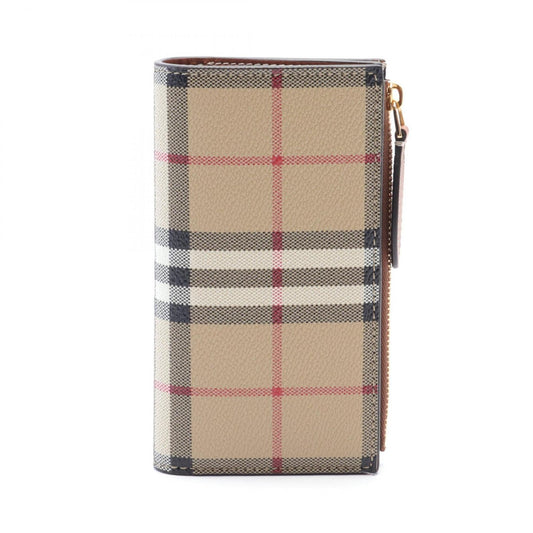 Burberry   Coated Canvas Pvc Long Wallet (Bi-Fold) ()