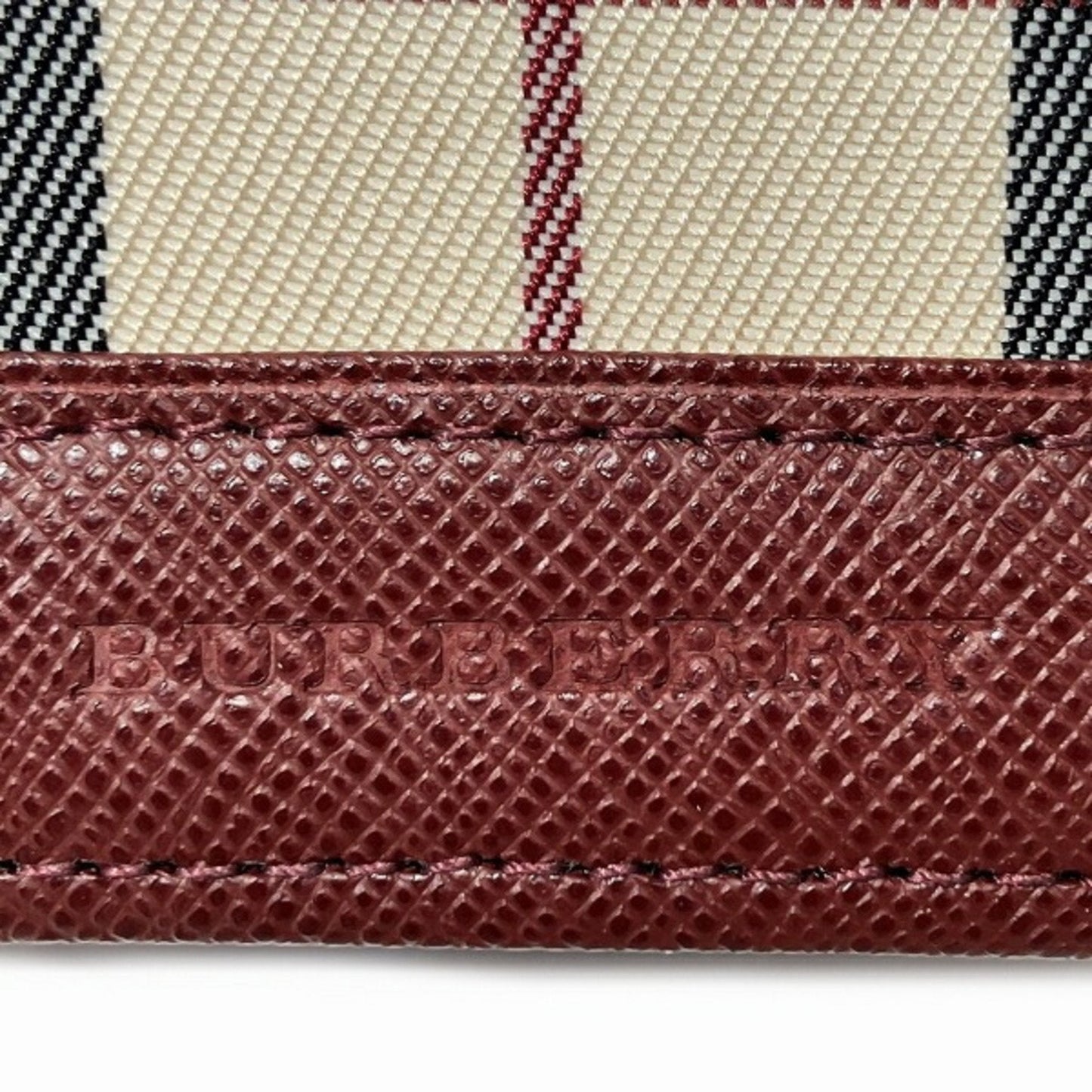 Burberry   Leather Canvas Coin Purse/Coin Case ()