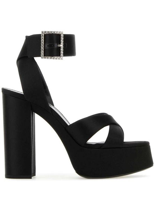 Saint Laurent SCARPE Cone TACCO 7629699QN00 1000 B0440783259