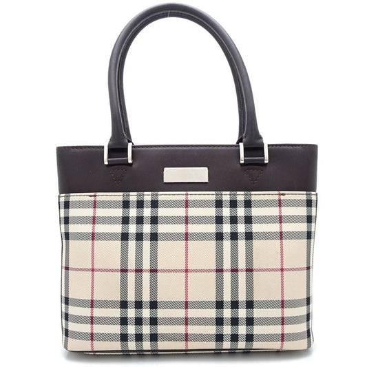 Burberry   Canvas Leather Handbag ()