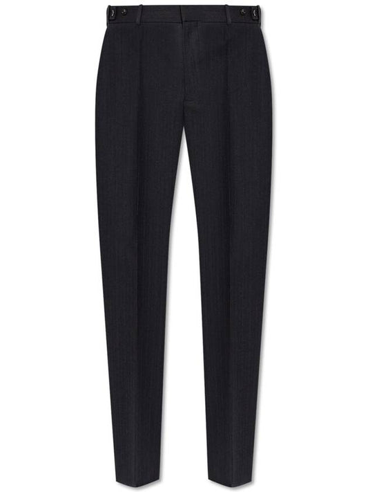 Bottega Veneta Bottega Veneta Wool Trousers, Women's, Grey