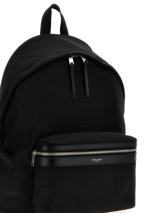 Saint Laurent Signature City Backpack Black