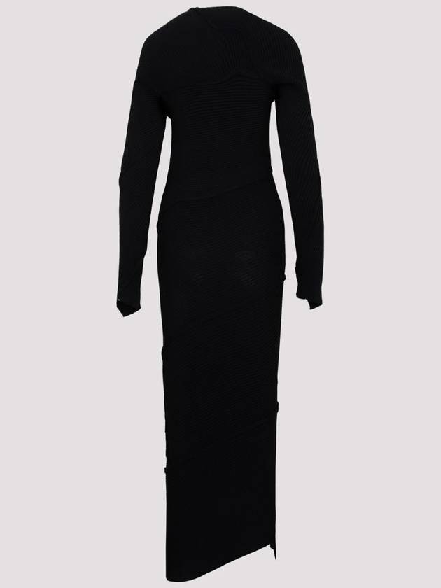 Balenciaga 23 fw Spiral Viscose Dress 751094T51991000 B0650434684
