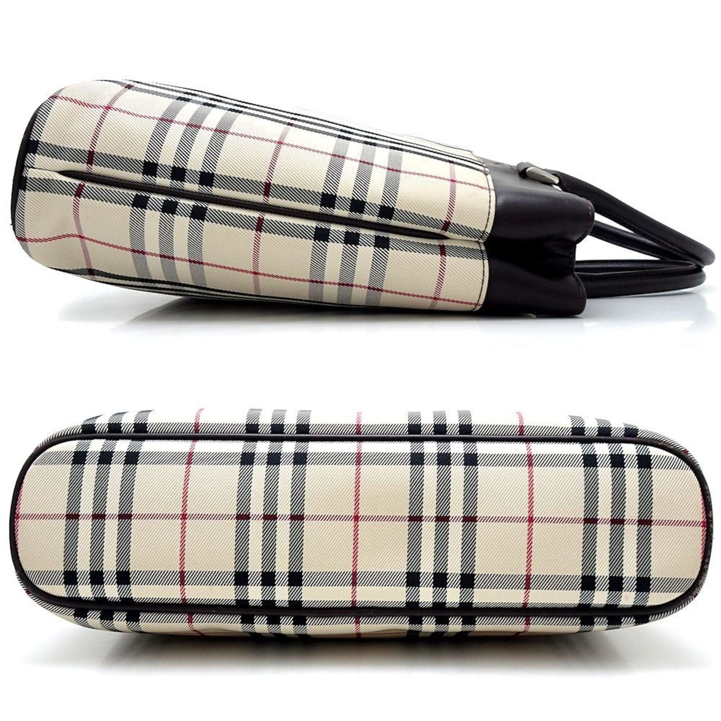 Burberry    Canvas Leather Handbag ()